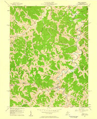 Reedy 1957 topographic map thumbnail