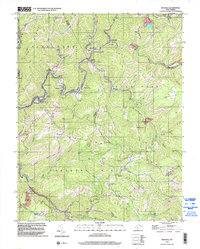 Rhodell 1996 topographic map thumbnail