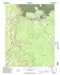Richwood 1995 topographic map thumbnail