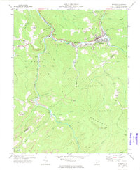 Richwood 1972 topographic map thumbnail