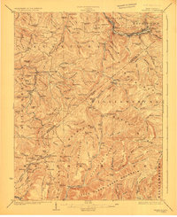 Richwood 1923 topographic map thumbnail