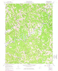 Romance 1957 topographic map thumbnail