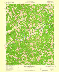 Romance 1957 topographic map thumbnail
