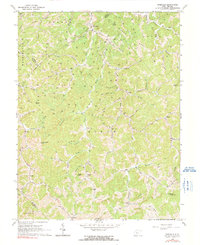 Rosedale 1965 topographic map thumbnail