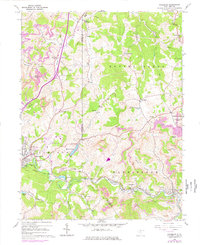 Rosemont 1960 topographic map thumbnail
