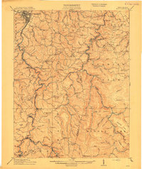 Sago 1914 topographic map thumbnail