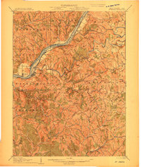 Saint Marys 1906 topographic map thumbnail