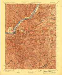 Saint Marys topographic map thumbnail