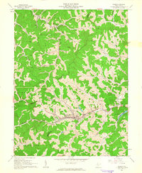 Salem 1961 topographic map thumbnail
