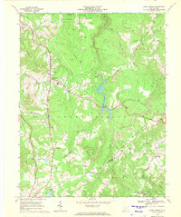 Shady Spring 1968 topographic map thumbnail
