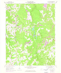 Shady Spring 1968 topographic map thumbnail