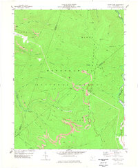 Sharp Knob 1977 topographic map thumbnail