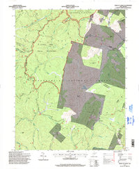 Sinks of Gandy 1995 topographic map thumbnail