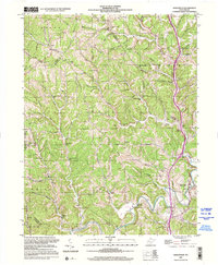 Sissonville 2000 topographic map thumbnail