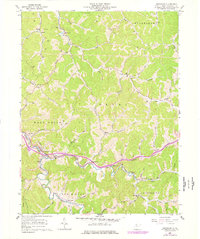 Smithburg 1961 topographic map thumbnail