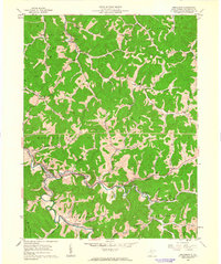 Smithburg 1961 topographic map thumbnail