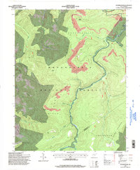 Snyder Knob 1995 topographic map thumbnail