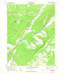 Springfield 1973 topographic map thumbnail