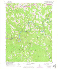Strange Creek 1965 topographic map thumbnail