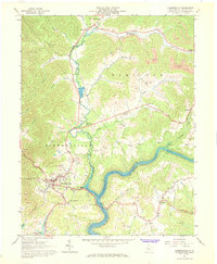 Summersville 1967 topographic map thumbnail