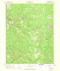 Swandale 1967 topographic map thumbnail