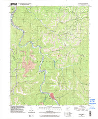 Sylvester 1996 topographic map thumbnail