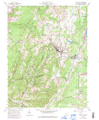 Terra Alta 1959 topographic map thumbnail