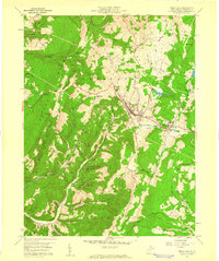 Terra Alta 1959 topographic map thumbnail