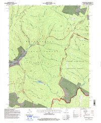 Thornwood 1995 topographic map thumbnail