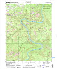 Thurmond 1997 topographic map thumbnail
