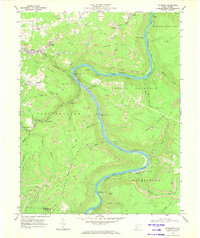 Thurmond 1969 topographic map thumbnail