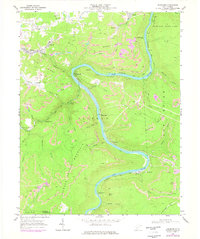 Thurmond 1969 topographic map thumbnail