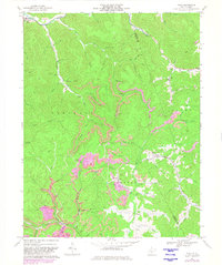 Tioga 1966 topographic map thumbnail