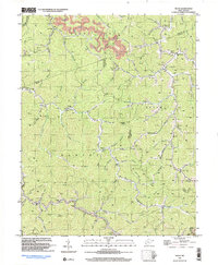 Trace 1997 topographic map preview