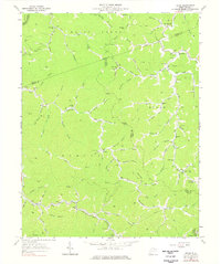 Trace 1963 topographic map thumbnail