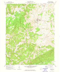 Union 1971 topographic map thumbnail