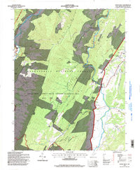 Upper Tract 1995 topographic map thumbnail