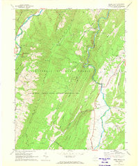 Upper Tract 1969 topographic map thumbnail