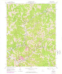 Vadis 1964 topographic map thumbnail