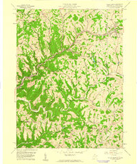 Valley Grove 1959 topographic map thumbnail