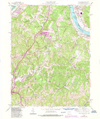 Valley Mills 1957 topographic map thumbnail