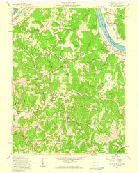 Valley Mills 1957 topographic map thumbnail