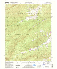 Waiteville 1998 topographic map thumbnail