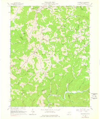 Walkersville 1966 topographic map thumbnail