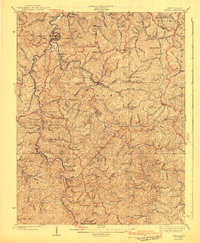 Wayne 1941 topographic map thumbnail