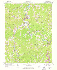 Wayne 1962 topographic map thumbnail