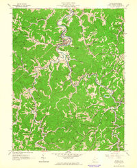 Wayne 1962 topographic map thumbnail