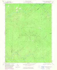 Webster Springs SE 1967 topographic map thumbnail