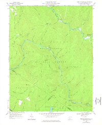 Webster Springs SW 1967 topographic map thumbnail