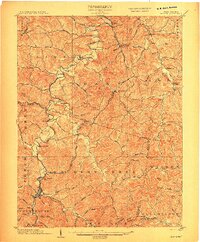 Weston 1904 topographic map thumbnail